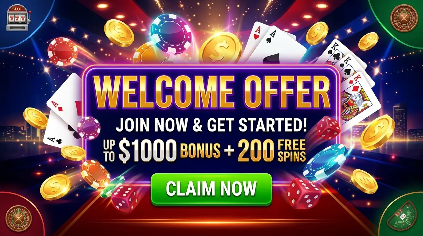 Willkommensangebot bei Intense casino